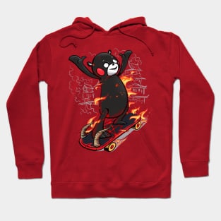 Why is the Kumamon on skateboard? Hoodie